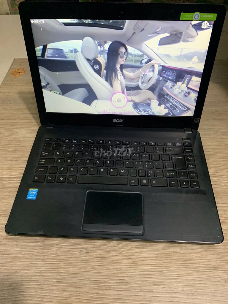 Laptop Acer i5 5200 ram 8G SSD120G 14in cạc4G mạnh