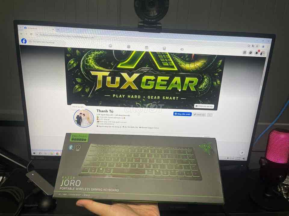 Bàn phím gaming Razer Joro Đen. Mua bán Phụ kiện (Màn hình, Chuột...) tại Huyện Bình Chánh Tp Hồ Chí Minh được đăng bởi Thanh Tú hình 1