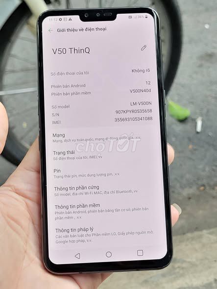 LG V50 ThinQ 128GB Đen. Mua bán Điện thoại tại Quận Tân Bình Tp Hồ Chí Minh được đăng bởi Hội Đồ Điện Tử hình 1