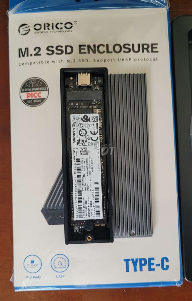 Ổ cứng di động ssd NVMe 512G - Box Orico Dual ssd. Mua bán Linh kiện (RAM, Card...) tại Quận Gò Vấp Tp Hồ Chí Minh được đăng bởi Tài  hình 1