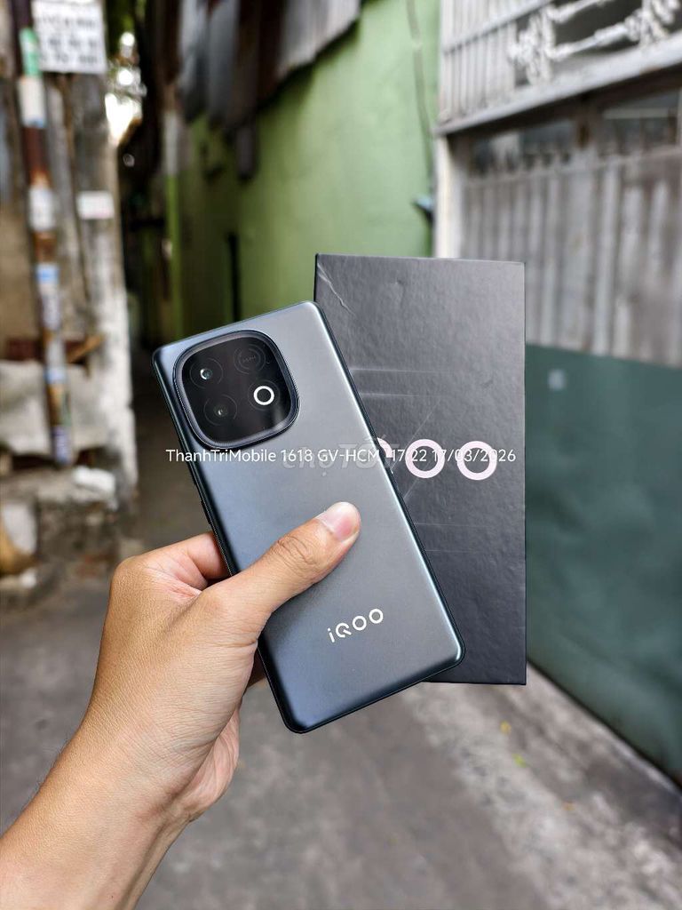 Vivo Iqoo Z10 Turbo Đen 12/256 fullbox bản nd. Mua bán Điện thoại tại Quận Gò Vấp Tp Hồ Chí Minh được đăng bởi Thanh Tri hình 1