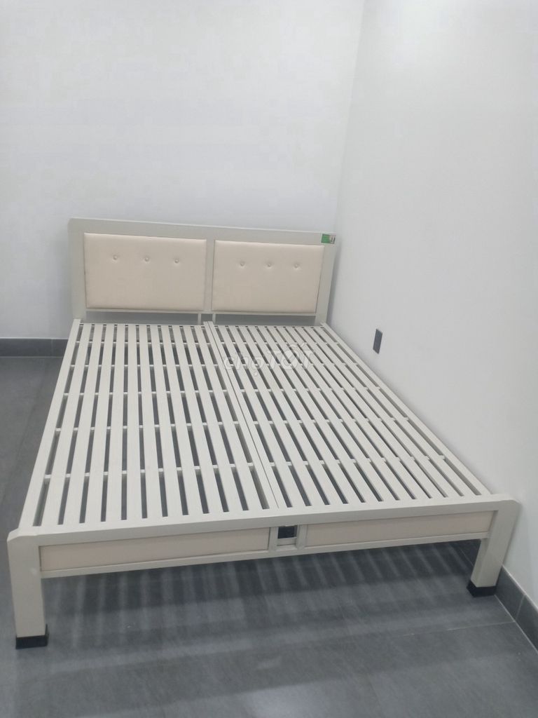 giường đơn sắt hộp 4-8 đủ size -miễn ship ráp HCM