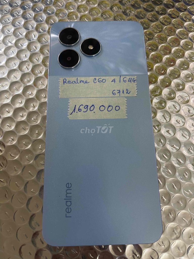 Realme C60 Ram4/64gb zin đẹp 99%. Mua bán Điện thoại tại Quận Ninh Kiều Cần Thơ được đăng bởi Cầm Đồ Anh Quý hình 1