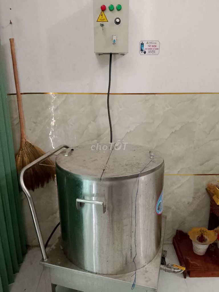 Nồi điện Hoshi 120 lít Inox. Mua bán Bếp, lò, đồ điện nhà bếp tại Huyện Phú Tân An Giang được đăng bởi Tom Tom hình 1