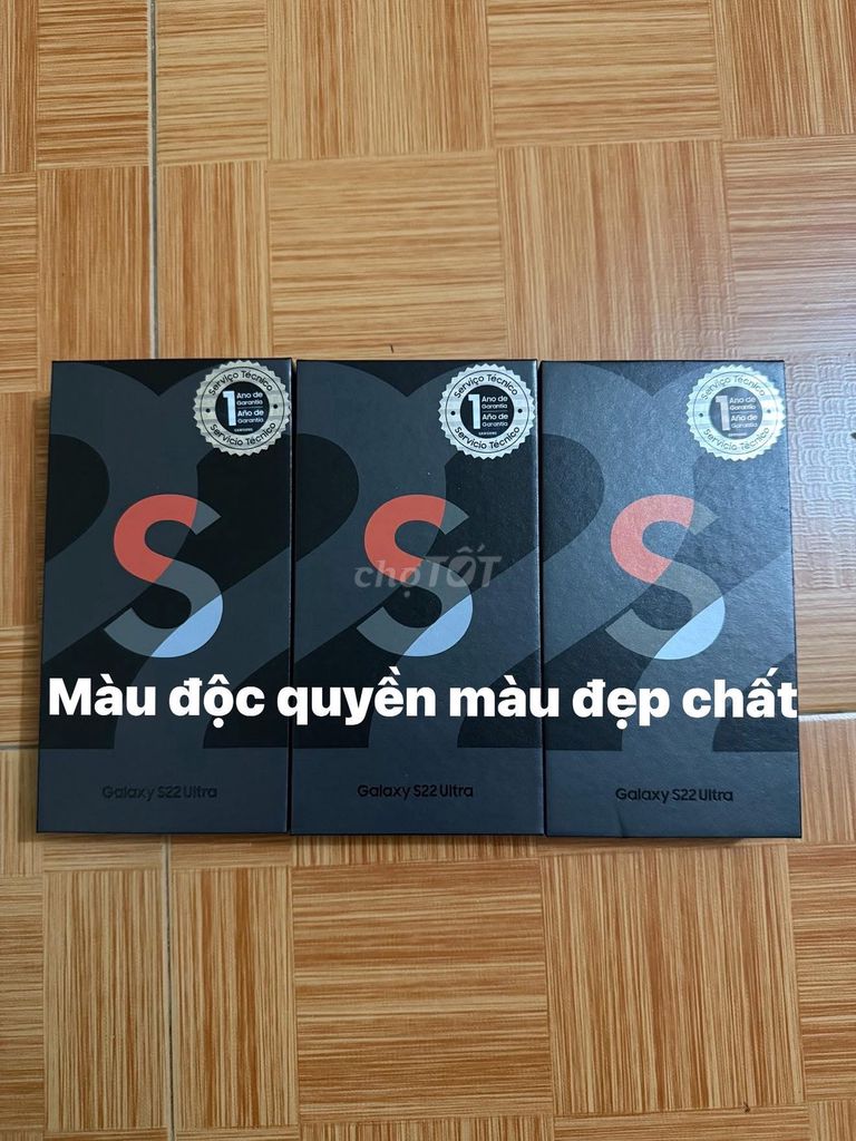 S22 Ultra New Seal 128G màu độc quyền hiếm. Mua bán Điện thoại tại Quận Thanh Xuân Hà Nội được đăng bởi Vinh Râu Samsung hình 1