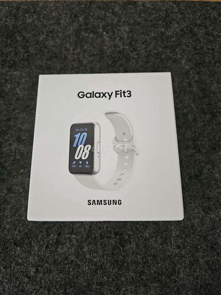 Samsung Galaxy Fit3 Trắng New seal. Mua bán Thiết bị đeo thông minh tại Thành phố Dĩ An Bình Dương được đăng bởi Quang Trương hình 1
