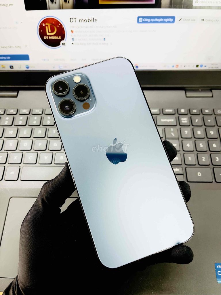iPhone 12 ProMax 128GB MÁY QUỐC TẾ FULL CHỨC NĂNG. Mua bán Điện thoại tại Thành phố Biên Hòa Đồng Nai được đăng bởi DT MOBILE BIÊN HOÀ hình 1