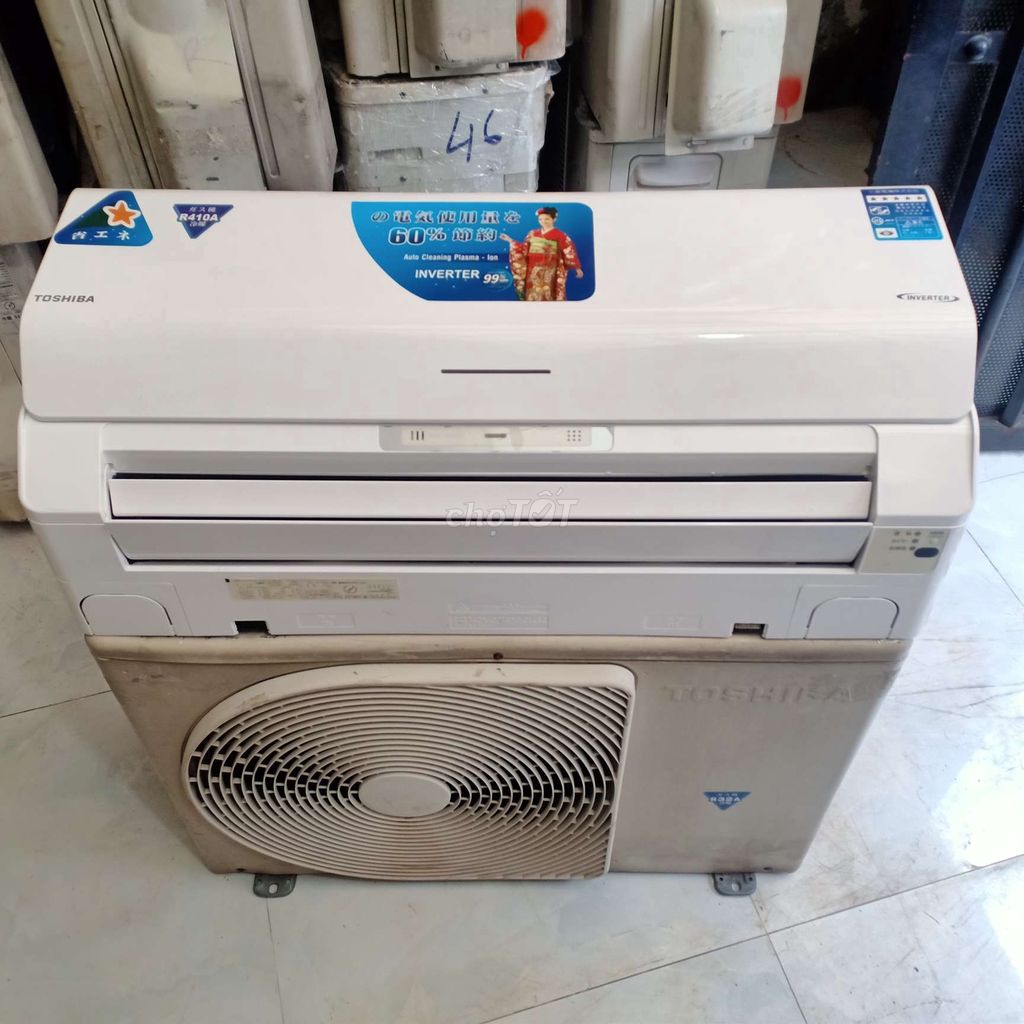 Máy lạnh Toshiba 2.5hp inverter Nhật mới 98%