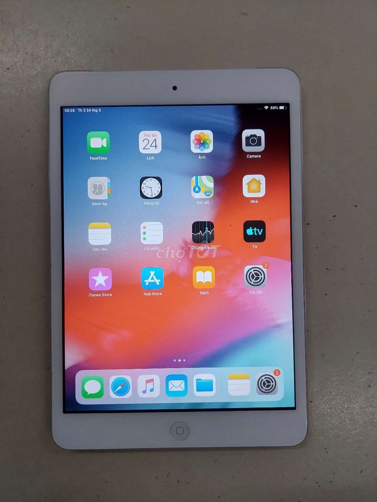 iPad mini 2 -16G Bạc. Mua bán Máy tính bảng tại Thành phố Vĩnh Long Vĩnh Long được đăng bởi ĐT TẤN THẢO hình 1