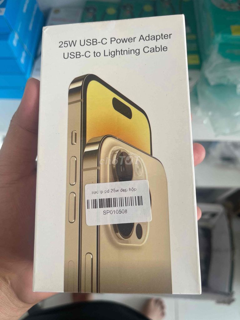 Sạc nhanh iphone 25w chính  hãng Apple