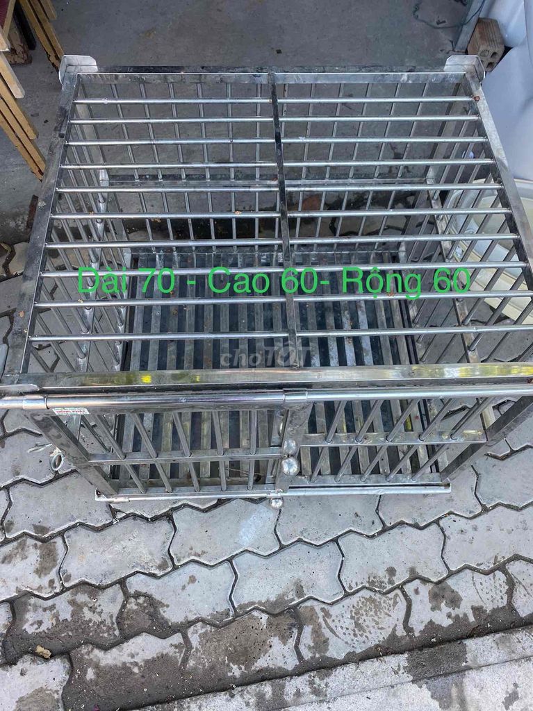 Lồng thú cưng Inox xịn. Mua bán Phụ kiện, Thức ăn, Dịch vụ tại Huyện Nhà Bè Tp Hồ Chí Minh được đăng bởi Thắng Lê hình 1