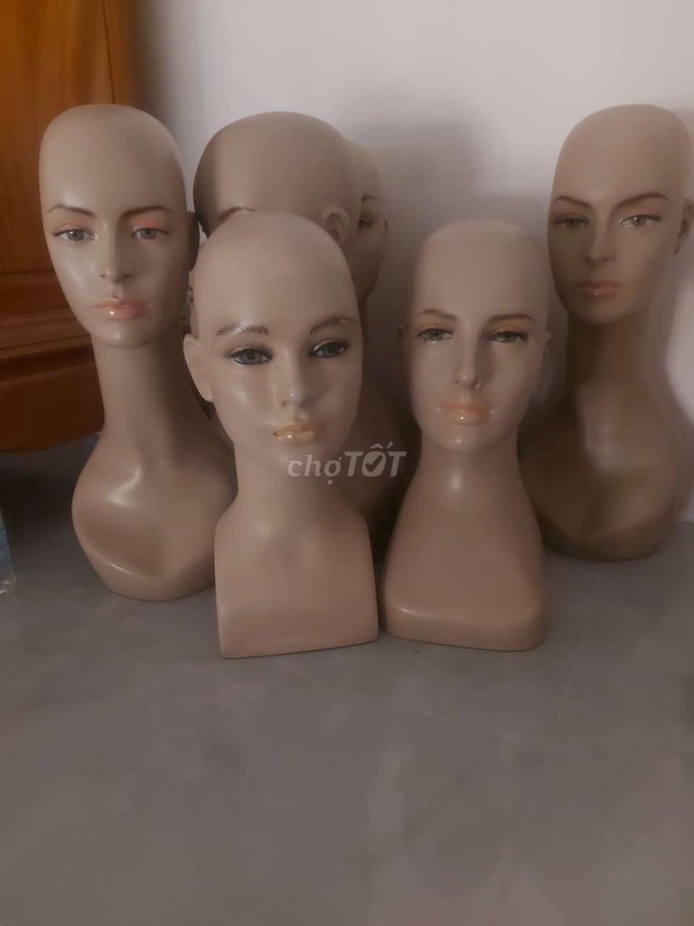 Đầu ma nơ canh nữ nhựa màu da. Mua bán Đồ chuyên dụng, Giống nuôi trồng tại Quận 7 Tp Hồ Chí Minh được đăng bởi Thanhhuu hình 1