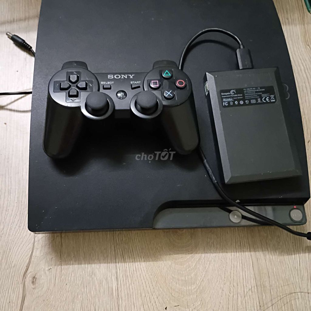 Máy chơi game Sony PS3 Slim 120GB Đen. Mua bán Thiết bị chơi game tại Quận 5 Tp Hồ Chí Minh được đăng bởi LÂM ANH VŨ Game Shop hình 1