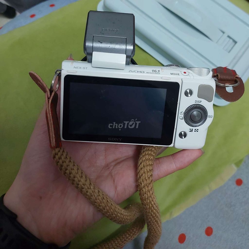 Máy ảnh Sony NEX-5T Trắng 16.1 MP. Mua bán Máy ảnh, Máy quay tại Quận Ninh Kiều Cần Thơ được đăng bởi Ngọc Trúc hình 1