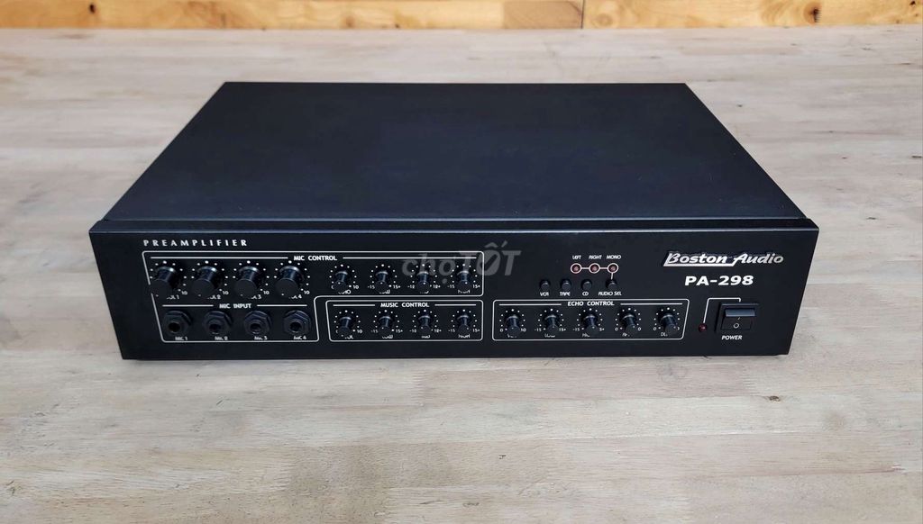 Mixer karaoke Boston Audio PA-298 Đen. Mua bán Tivi, Âm thanh tại Quận 12 Tp Hồ Chí Minh được đăng bởi Audio Nguyễn Thi hình 1