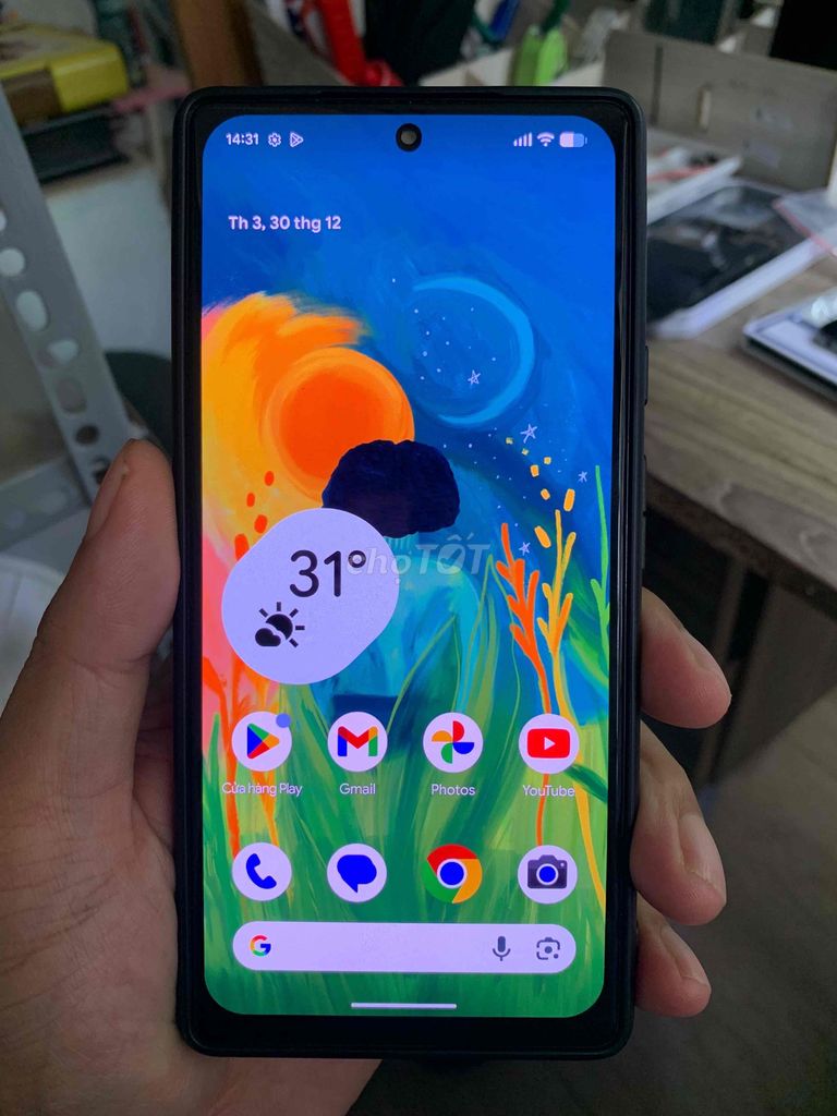 Google Pixel 6 Trắng. Mua bán Điện thoại tại Quận Tân Phú Tp Hồ Chí Minh được đăng bởi Ngô hình 1