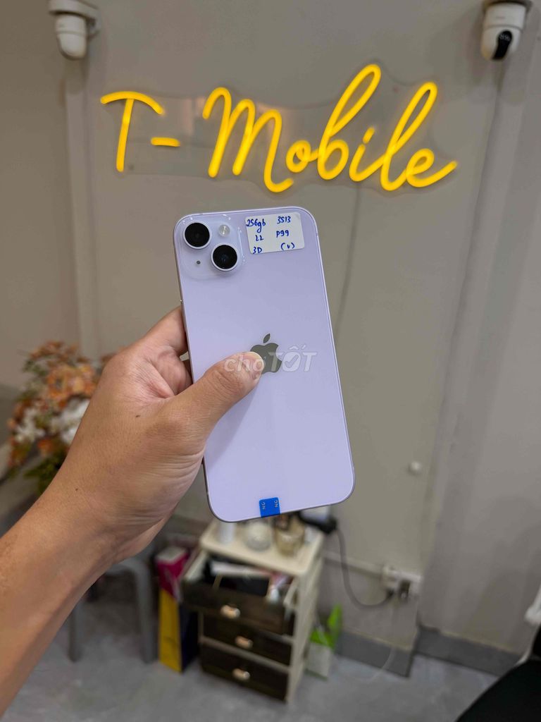 14 Plus 256Gb Quốc Tế zin full tím đẹp pin 99%. Mua bán Điện thoại tại Quận Thanh Xuân Hà Nội được đăng bởi Ngô Tráng T Mobile hình 1