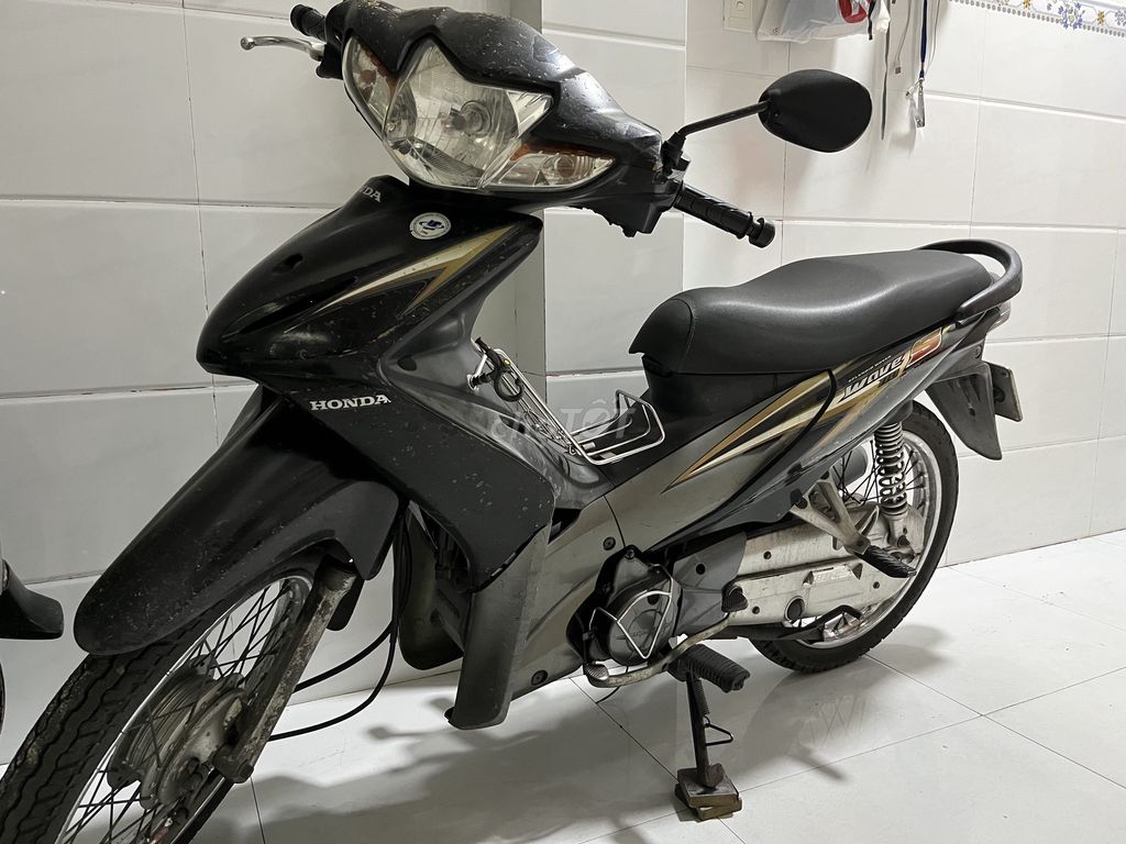 Honda Wave S 2010 черный-серый 4500 км