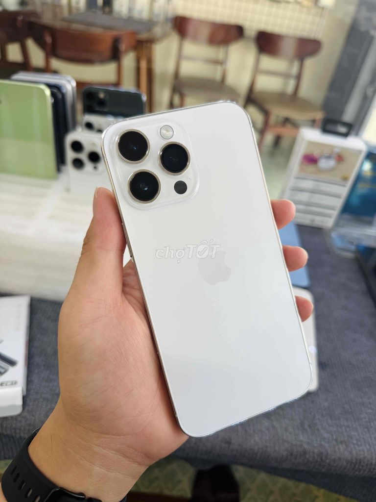 Apple iPhone 14 Pro Max 128GB Trắng. Mua bán Điện thoại tại Huyện Tam Bình Vĩnh Long được đăng bởi Trong Tran hình 1