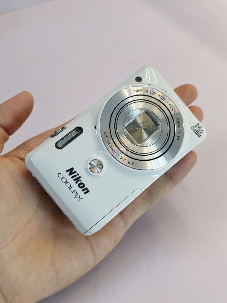 Máy ảnh Nikon Coolpix S6900 Trắng. Mua bán Máy ảnh, Máy quay tại Huyện Thanh Trì Hà Nội được đăng bởi oliu camera  hình 1