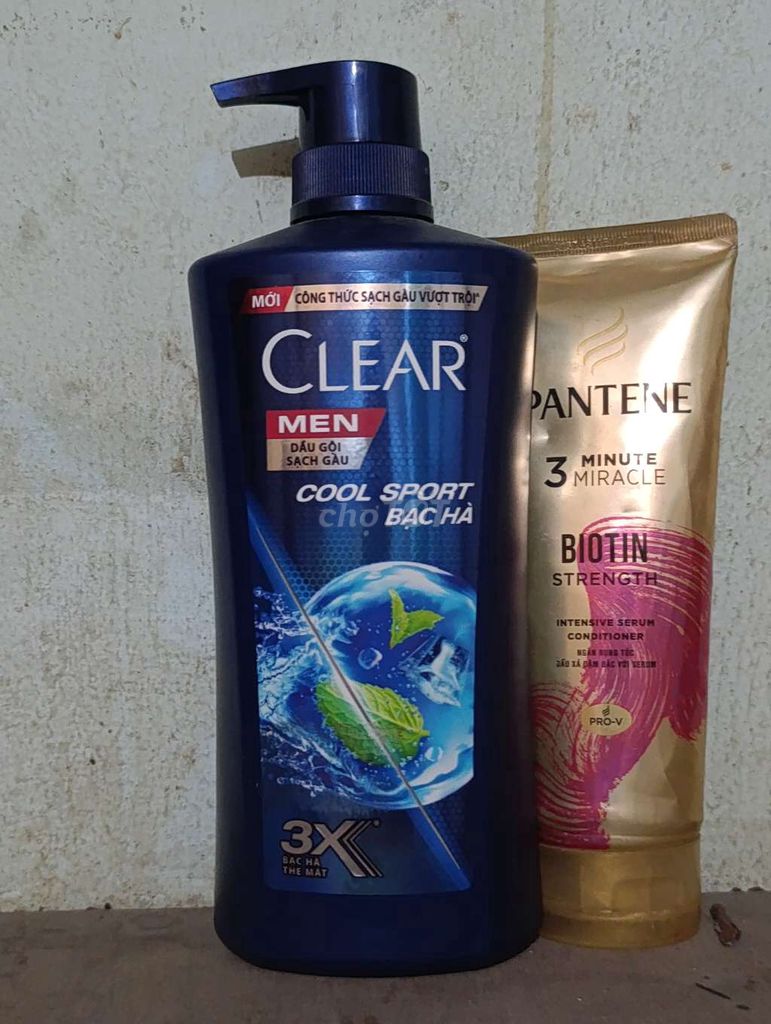 Dầu gội Clear Nam Cool Sport Bạc Hà. Mua bán Phụ kiện thời trang khác tại Thành phố Thuận An Bình Dương được đăng bởi Lương Khắc Kiên hình 1