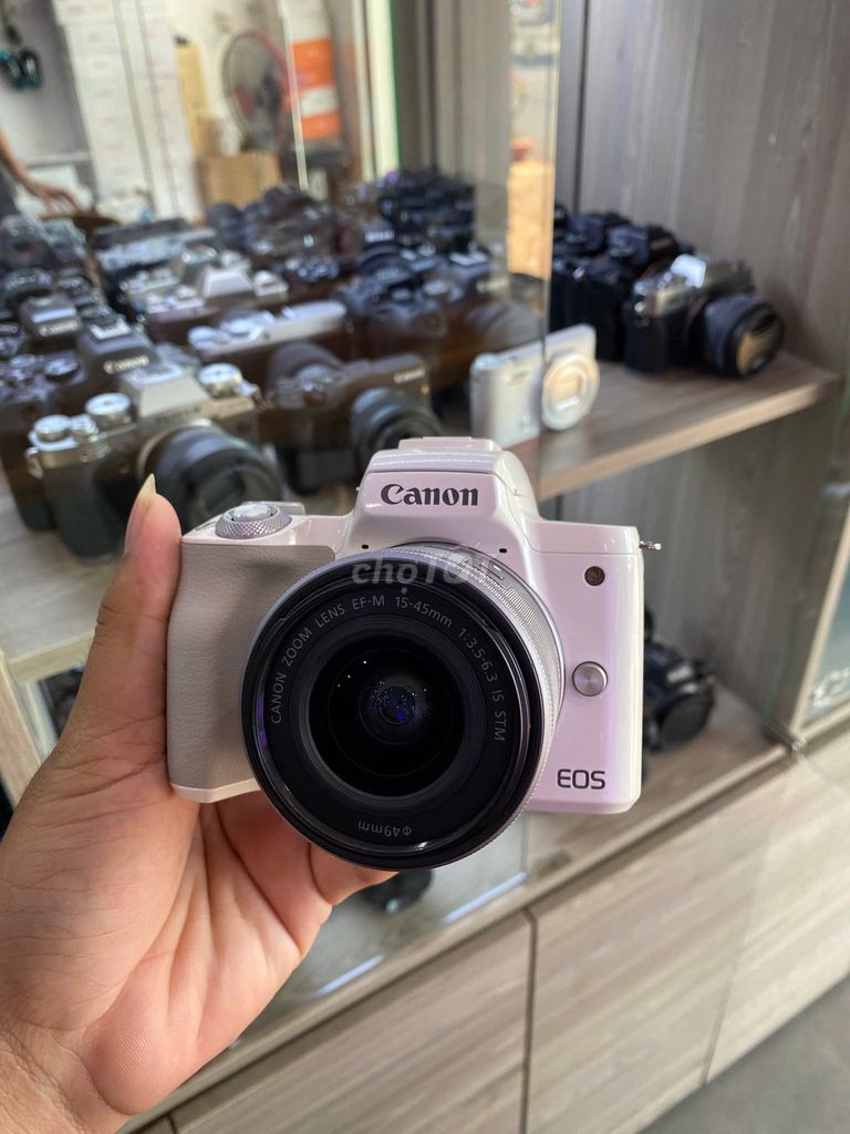 Máy ảnh Canon M50 Trắng. Mua bán Máy ảnh, Máy quay tại Thành phố Buôn Ma Thuột Đắk Lắk được đăng bởi Đức Anh hình 1