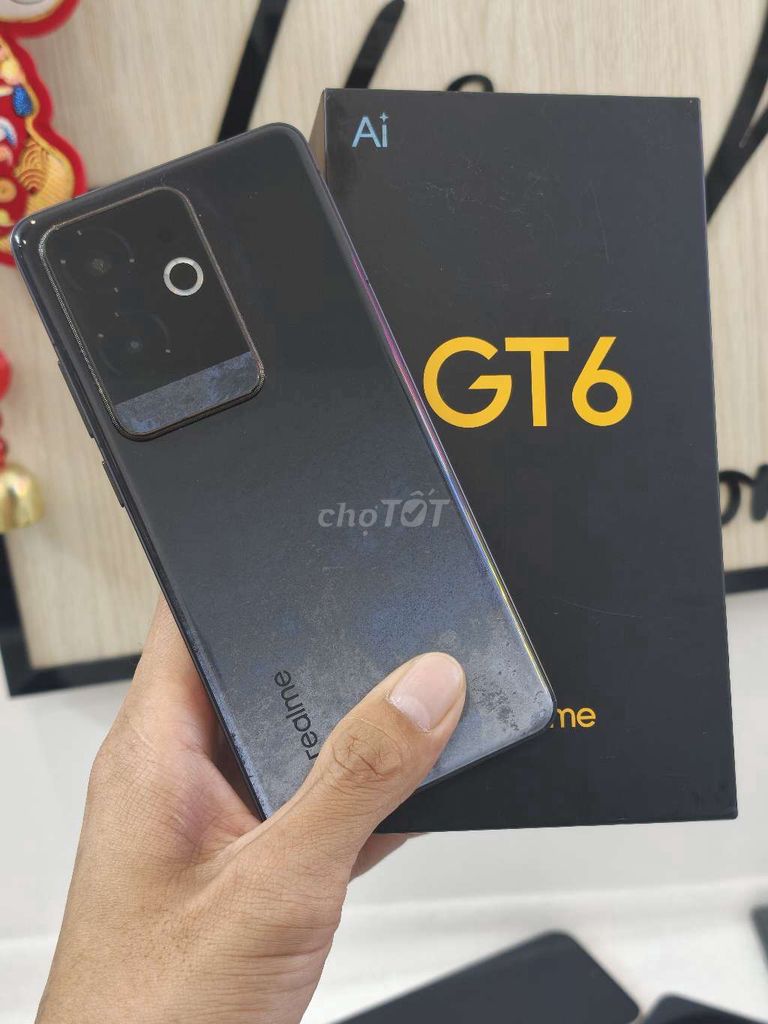 Realme GT 6 256GB Đen. Mua bán Điện thoại tại Thành phố Thủ Đức Tp Hồ Chí Minh được đăng bởi Hải Nam Store hình 1