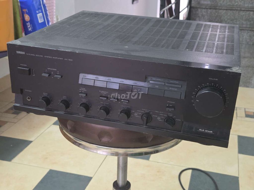 Amply Yamaha AX-900 Đen. Mua bán Tivi, Âm thanh tại Quận 8 Tp Hồ Chí Minh được đăng bởi Anh hình 1