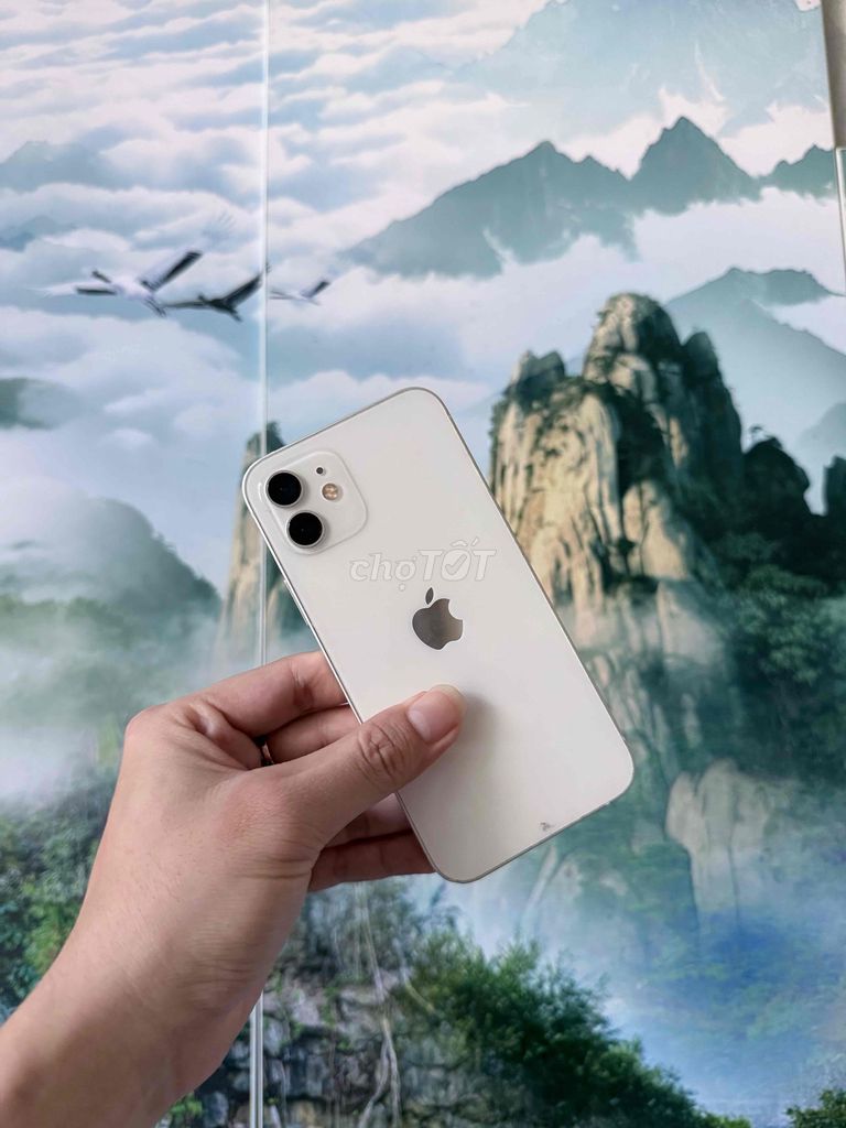 Apple iPhone 12 Trắng 64Gb IOS 17. Mua bán Điện thoại tại Quận Thanh Khê Đà Nẵng được đăng bởi Tiến Cường hình 1