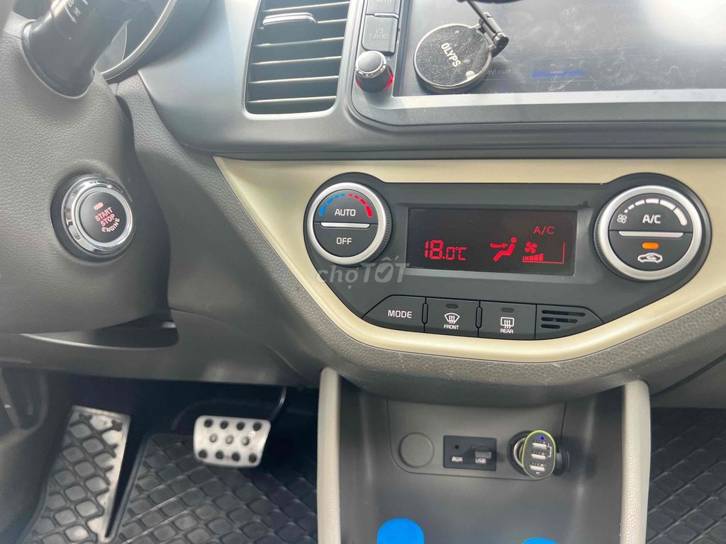 Kia Morning 2017 Si 1.25 AT Bản Limited Đỏ Đen. Mua bán Ô tô tại Thành phố Dĩ An Bình Dương được đăng bởi Hiếu Auto Nghĩa Phát hình 20