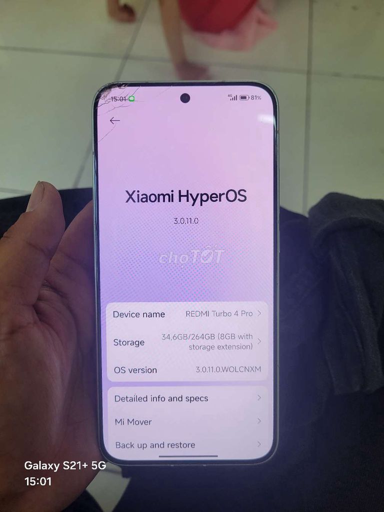 Xiaomi Redmi Turbo 4 Pro 16GB/256GB Xanh lá. Mua bán Điện thoại tại Huyện Hóc Môn Tp Hồ Chí Minh được đăng bởi nghia phan hình 1