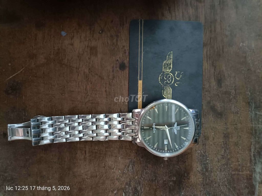 Đồng hồ Casio Nam Kim loại Bạc. Mua bán Đồng hồ tại Thành phố Trà Vinh Trà Vinh được đăng bởi lyphuc hình 1