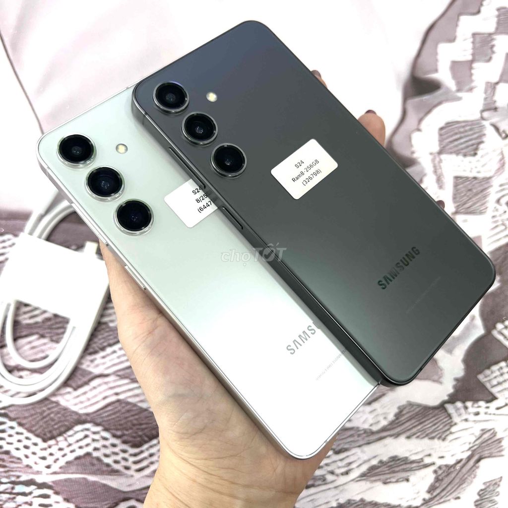 Samsung Galaxy S24 5G 256GB Xám, Trắng. Mua bán Điện thoại tại Quận Ngô Quyền Hải Phòng được đăng bởi lê thanh thuỷ hình 1