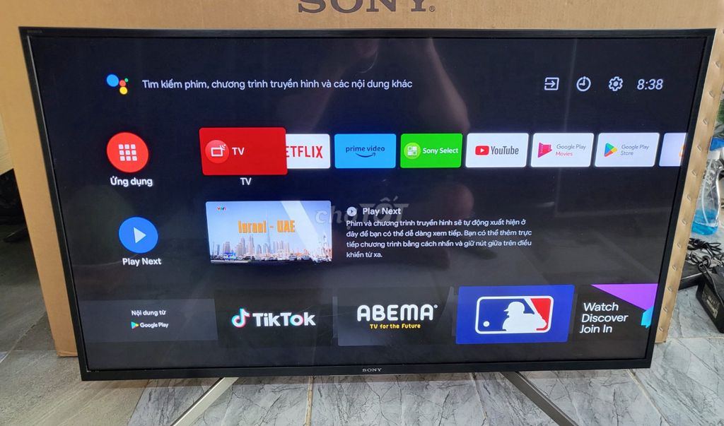 Tivi Sony 43 Inch Màn Hình 4K  Giọng Nói Đẹp 99%