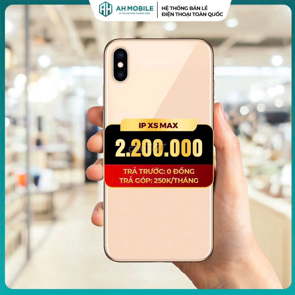 🔥IPHONE XSM 🍎GIẢM SỐC 4TR UY TÍN CHẤT LƯỢNG 🔥. Mua bán Điện thoại tại Quận Thanh Khê Đà Nẵng được đăng bởi AH Mobile 239 Trần Cao Vân Đà Nẵng hình 1