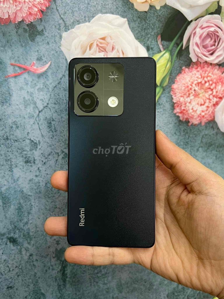 Redmi Note 13 5G black BH 6th có trả góp