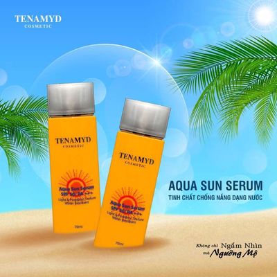 Tinh Chất Tenamyd Aqua Sun Serum SPF50/PA+70ml
