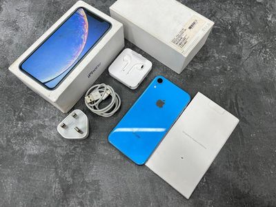 Iphone XR xanh dương Fullbox đủ giấy tờ BH 6 tháng