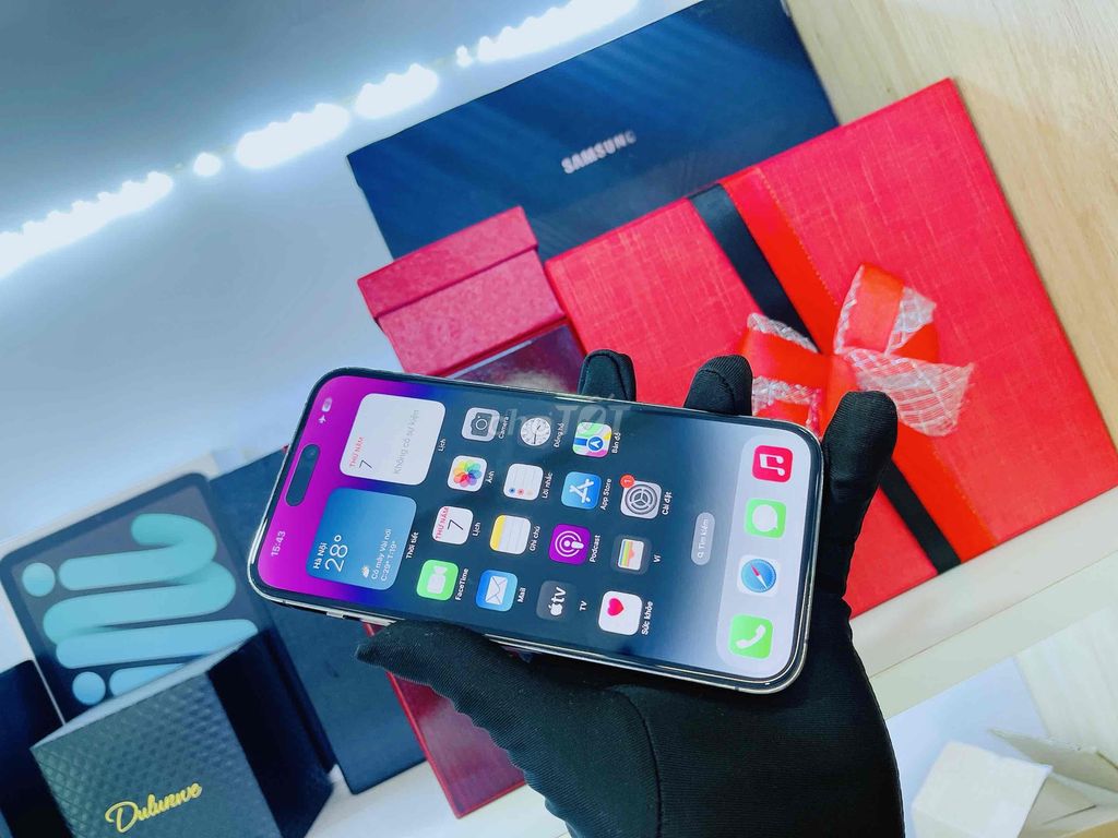 iPhone 14 Pro Max 128G quốc tế Mỹ rin Áp Trả Góp. Mua bán Điện thoại tại Quận Hải Châu Đà Nẵng được đăng bởi Hoàng Anh Tuấn hình 1