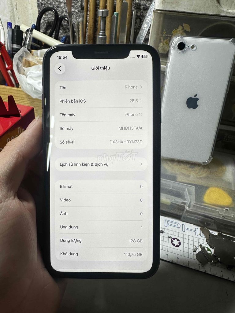 Apple iPhone 11 128GB Đen 100%. Mua bán Điện thoại tại Quận 12 Tp Hồ Chí Minh được đăng bởi Trọng Tính hình 1