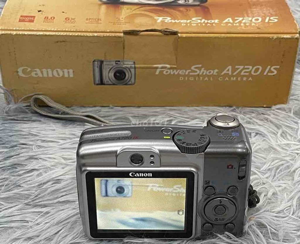 Máy ảnh Canon PowerShot A720 IS. Mua bán Máy ảnh, Máy quay tại Quận 5 Tp Hồ Chí Minh được đăng bởi Phan Thế Phong  hình 1