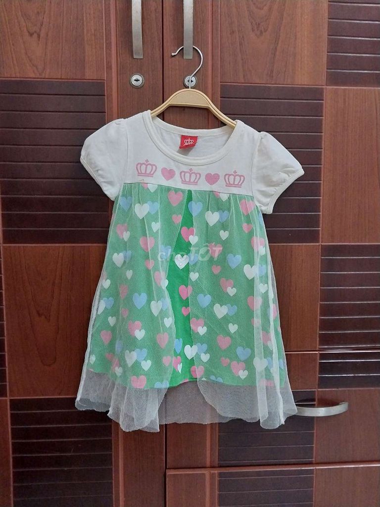 Đầm baby doll bé 3 tuổi