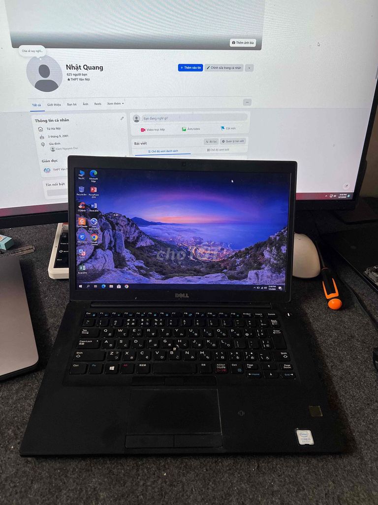 Dell Latitude 7490 i5 Gen 8 8GB/256GB. Mua bán Laptop tại Huyện Đông Anh Hà Nội được đăng bởi Quang Vinh Truong hình 1