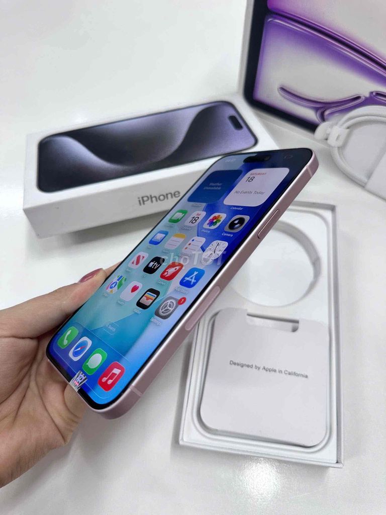 Apple iPhone 15 Plus 128GB Hồng Như mới. Mua bán Điện thoại tại Quận Cầu Giấy Hà Nội được đăng bởi Cầm Đồ Thanh Lý hình 1