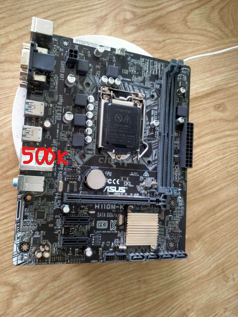 Main H110 Asus zin đẹp