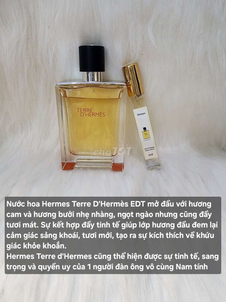 Nước hoa nam chiết 10ml