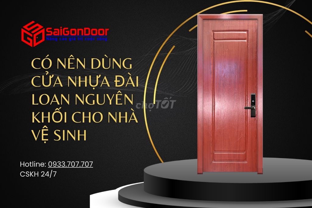 Cửa nhựa SaiGonDoor Đài Loan nhà vệ sinh. Mua bán Nội thất, đồ gia dụng khác tại Quận 12 Tp Hồ Chí Minh được đăng bởi Happydoor hình 1