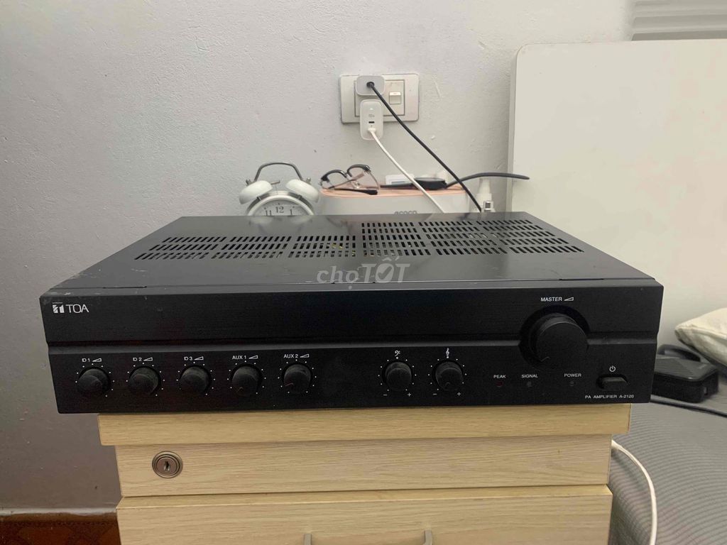 Bộ khuếch đại TOA A-2120 Đen 120W. Mua bán Tivi, Âm thanh tại Quận Tây Hồ Hà Nội được đăng bởi Nguyễn Văn Tiệp hình 1