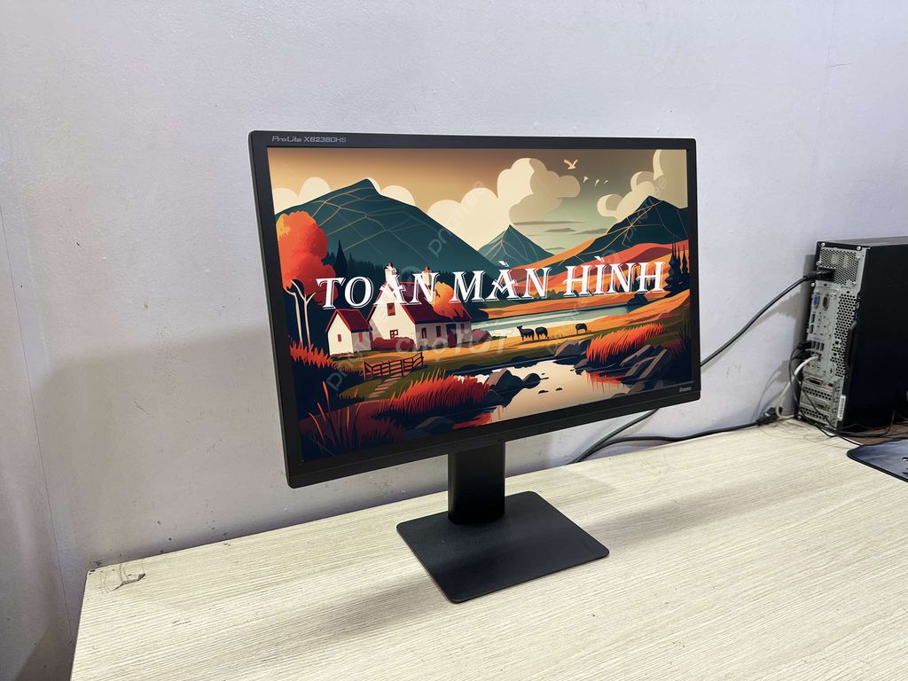 IIYAMA 24" vga, dvi, hdmi Nhập Nhật màu chuẩn