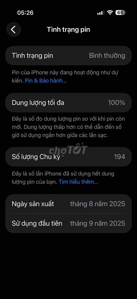 Apple iPhone Air 256GB Đen. Mua bán Điện thoại tại Huyện Gia Lâm Hà Nội được đăng bởi hiệp hình 1
